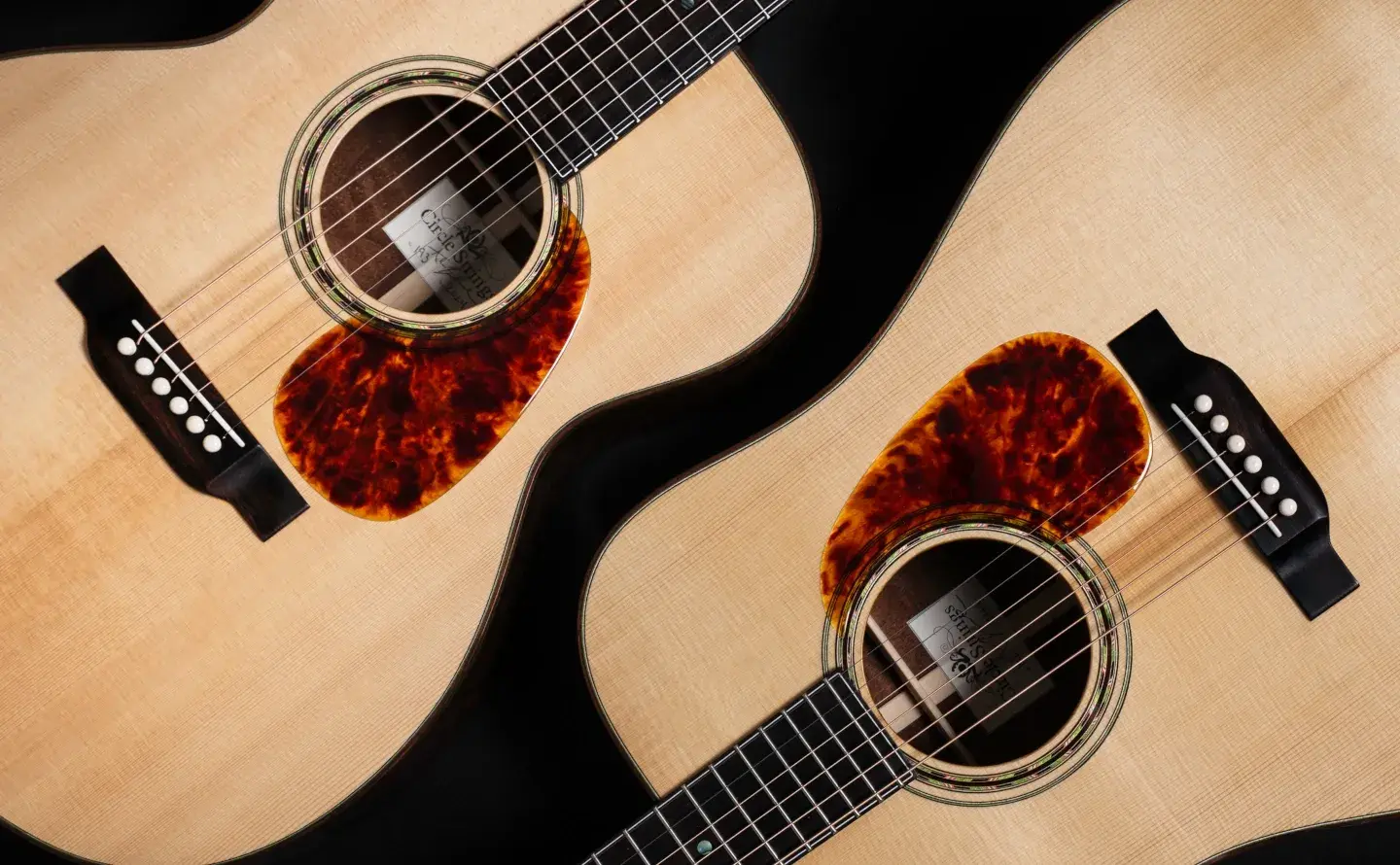 acoustic guitars spooning