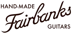 Hand-made Fairbanks guitars