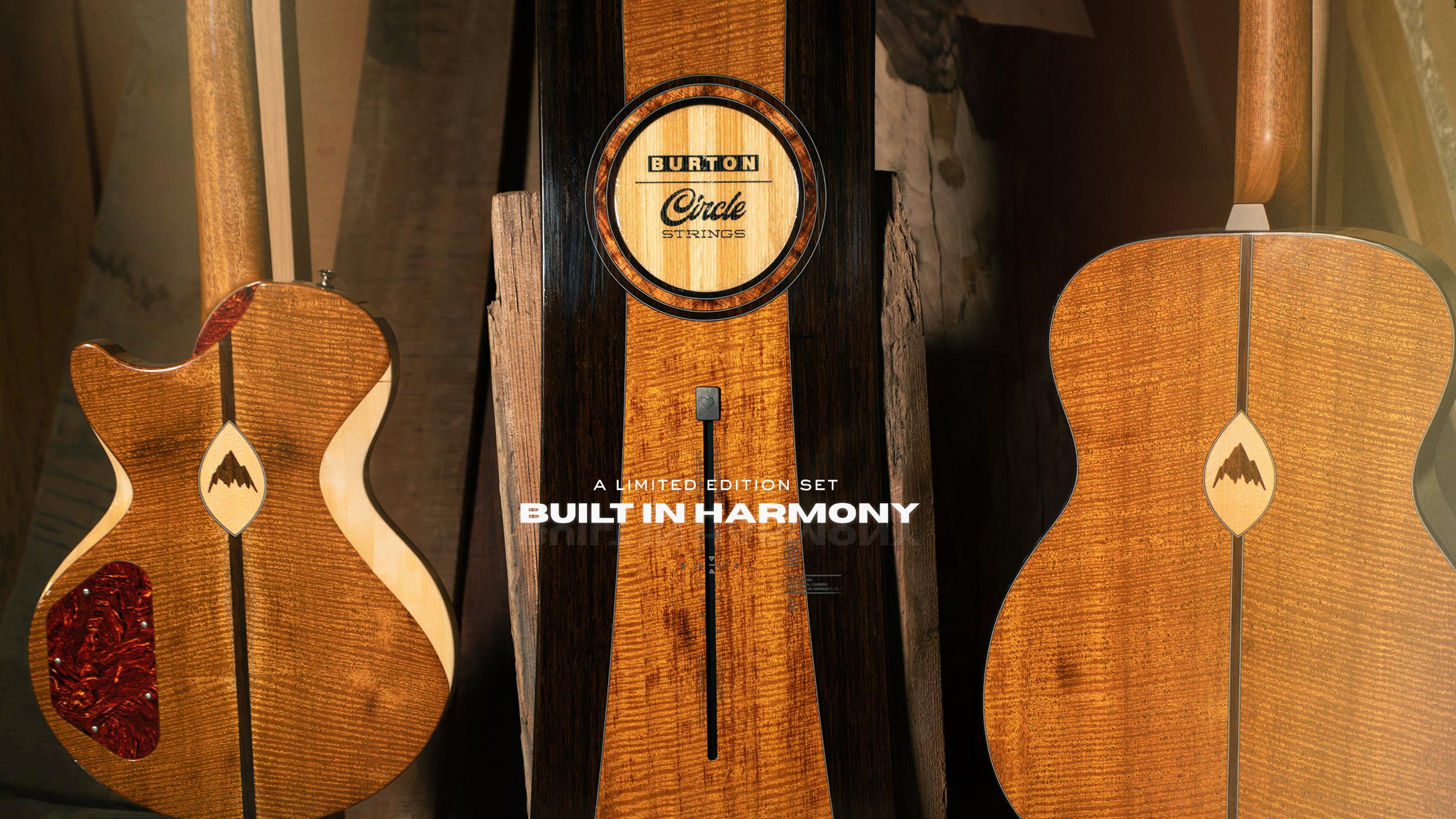 banner, burton x circle